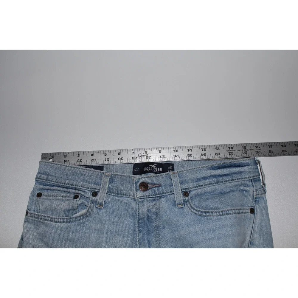 Hollister skinny Fit Epic Flex Men's‎ Jeans Size 31x31 (Tag 29x32) Light Blue